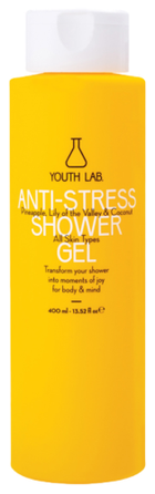 YOUTH LAB Anti-Stress Pineapple dušas želeja, 400 ml