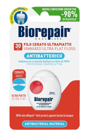 BIOREPAIR Ultra-Flat 30m zobu diegs, 1 gab.