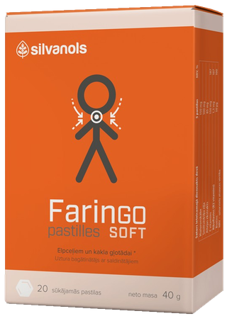 FARINGO SOFT lozenges, 20 pcs.