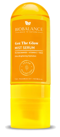 BIOBALANCE Get The Glow Mist serum, 80 ml