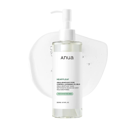 ANUA Heartleaf Pore Control Cleansing Mild очищающее масло, 200 мл