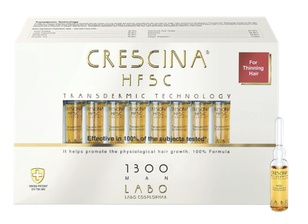 CRESCINA Transdermic 1300 Man ampulas, 20 gab.