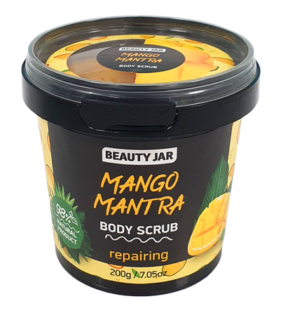 BEAUTY JAR Mango Mantra skrubis, 200 g