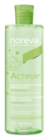 NOREVA Actipur Purifying micelārais ūdens, 400 ml