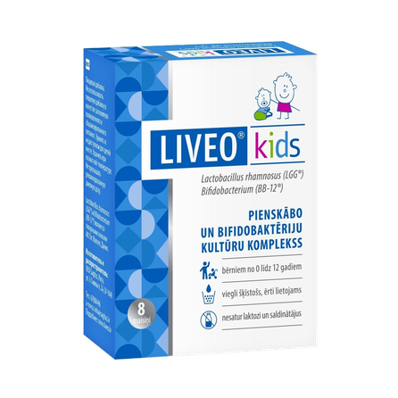 LIVEO  Kids paciņas, 8 gab.