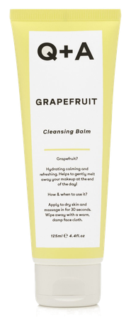 Q+A Grapefruit Cleansing balm, 125 ml