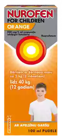 NUROFEN  For Children Orange suspension, 100 ml