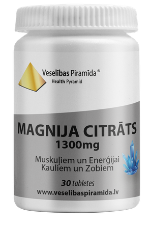 VESELĪBAS PIRAMĪDA 1300 mg tabletes, 30 gab.