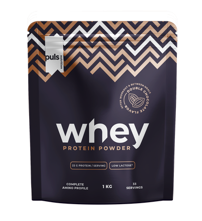 PULS NUTRITION Whey Protein Double Chocolate Low Lactose порошок, 1000 г