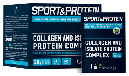 BIOFARMACIJA Sport & Protein paciņas, 28 gab.