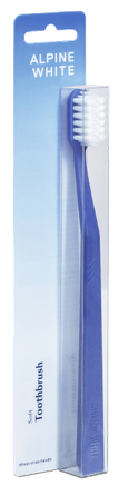 ALPINE WHITE Soft zobu birste, 1 gab.