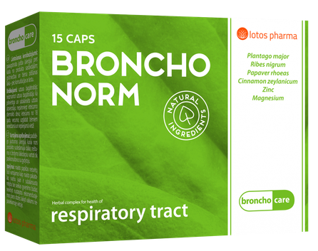 BRONCHONORM capsules, 15 pcs.