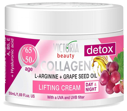 VICTORIA BEAUTY Detox Lifting Effect sejas krēms, 50 ml