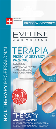 EVELINE  Nail Therapy līdzeklis kāju nagiem, 12 ml