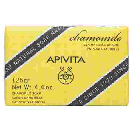 APIVITA  Natural With Chamomile & Lavender ziepes, 125 g