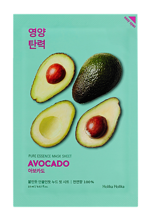 HOLIKA HOLIKA Pure Essence Avocado sejas maska, 23 ml