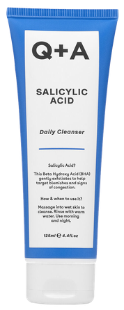 Q+A Salicylic Acid Daily cleanser, 125 ml