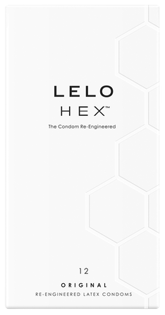 LELO HEX Original prezervatīvi, 12 gab.