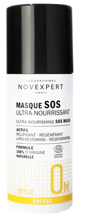 NOVEXPERT  Omega SOS Ultra-Nourishing acid facial mask, 50 ml