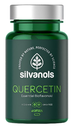 SILVANOLS Premium Quercetin kapsulas, 60 gab.