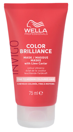 WELLA PROFESSIONALS Invigo Color Brilliance Fine/Normal маска для волос, 75 мл