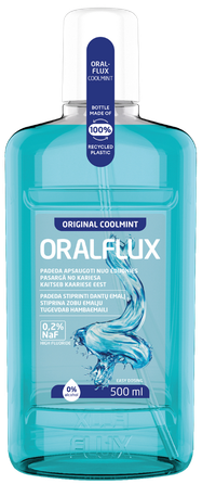 ORALFLUX Original mutes skalojamais līdzeklis, 500 ml