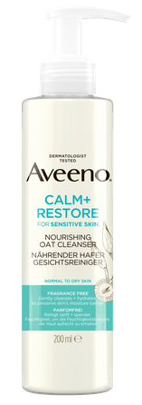 AVEENO Calm+Restore Nourishing Oat cleanser, 200 ml