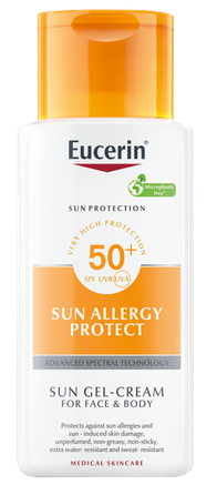 EUCERIN Sun Allergy Protect Spf 50 saules aizsarglīdzeklis, 150 ml