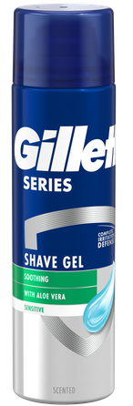 GILLETTE Series Sensitive shaving gel, 200 ml