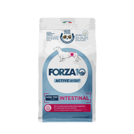 Active Vetdiet Intestinal Mini/Toy, для собак сухой корм, 1.5 кг