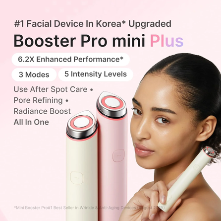MEDICUBE Age-R Booster Pro Mini Plus Pink facial treatment device, 1 pcs.