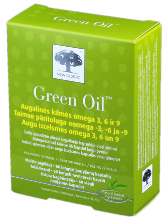 NEW NORDIC Green Oil капсулы, 60 шт.
