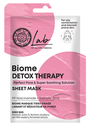 NATURA SIBERICA Lab Biome Detox Therapy facial mask, 1 pcs.