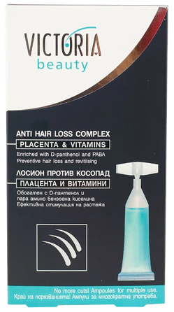 VICTORIA BEAUTY Anti Hair Loss Complex 10 ml ampoules, 5 pcs.
