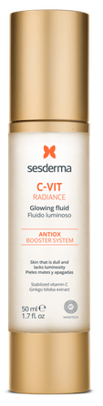 SESDERMA C-Vit Radiance Glowing fluīds, 50 ml