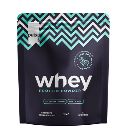 PULS NUTRITION Whey Protein Mint Chocolate Low Lactose powder, 1000 g