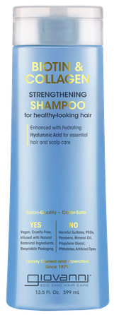 GIOVANNI Biotin & Collagen Strengthening šampūns, 399 ml