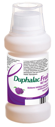 DUPHALAC Fruit 667mg/ml solution, 200 ml