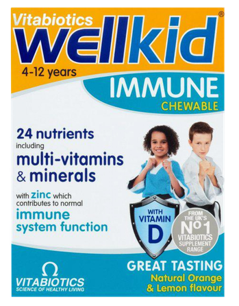 WELLKID Immune chewable lozenges, 30 pcs.