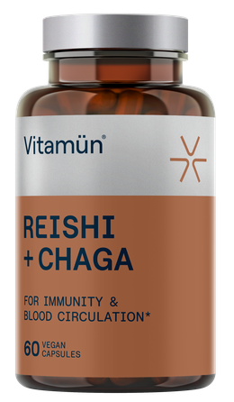 VITAMUN Reishi + Chaga kapsulas, 60 gab.