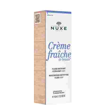 NUXE Crème Fraîche de Beauté 48h Moisture mattyfying emulsija, 50 ml