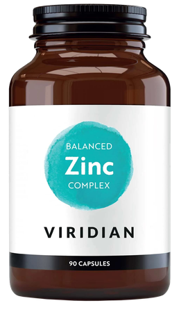 VIRIDIAN Balanced Zinc Complex capsules, 90 pcs.