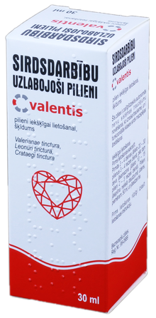 VALENTIS Sirdsdarbību Uzlabojoši pilieni, 30 ml
