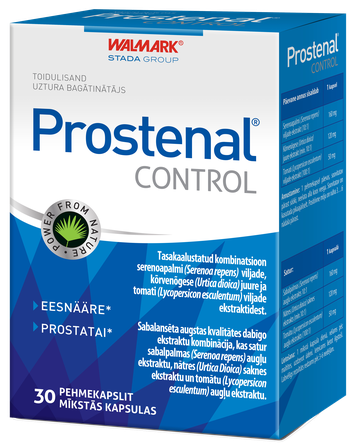 PROSTENAL Control mīkstās kapsulas, 30 gab.