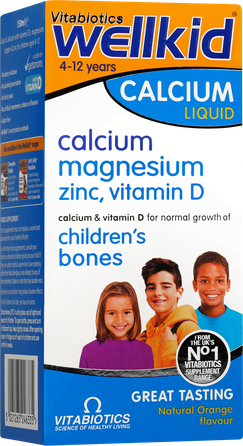 WELLKID Calcium liquid, 150 ml