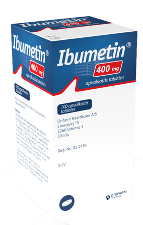 IBUMETIN 400 мг таблетки в оболочке, 100 шт.