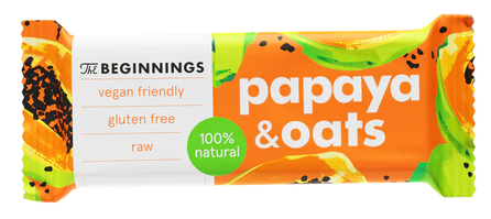 THE BEGINNINGS Papaya bar, 40 g