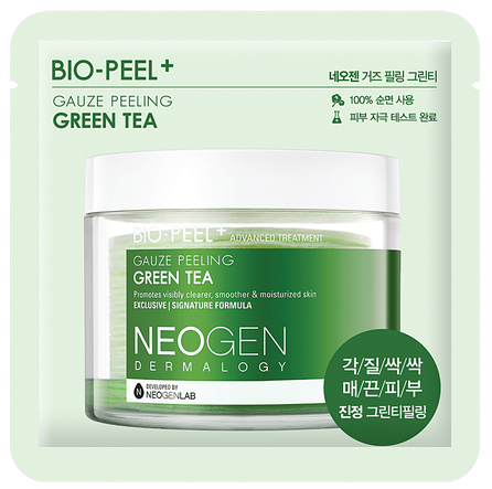 NEOGEN Dermalogy Bio-Peel Gauze Peeling - Green Tea exfoliating pads, 1 pcs.