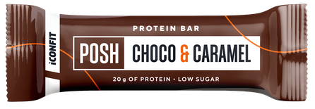 ICONFIT Protein Posh Choco & Caramel batoniņš, 55 g