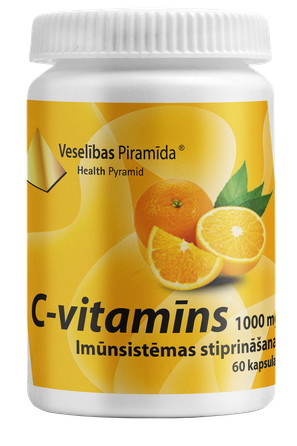 VESELĪBAS PIRAMĪDA 1000 mg tabletes, 60 gab.